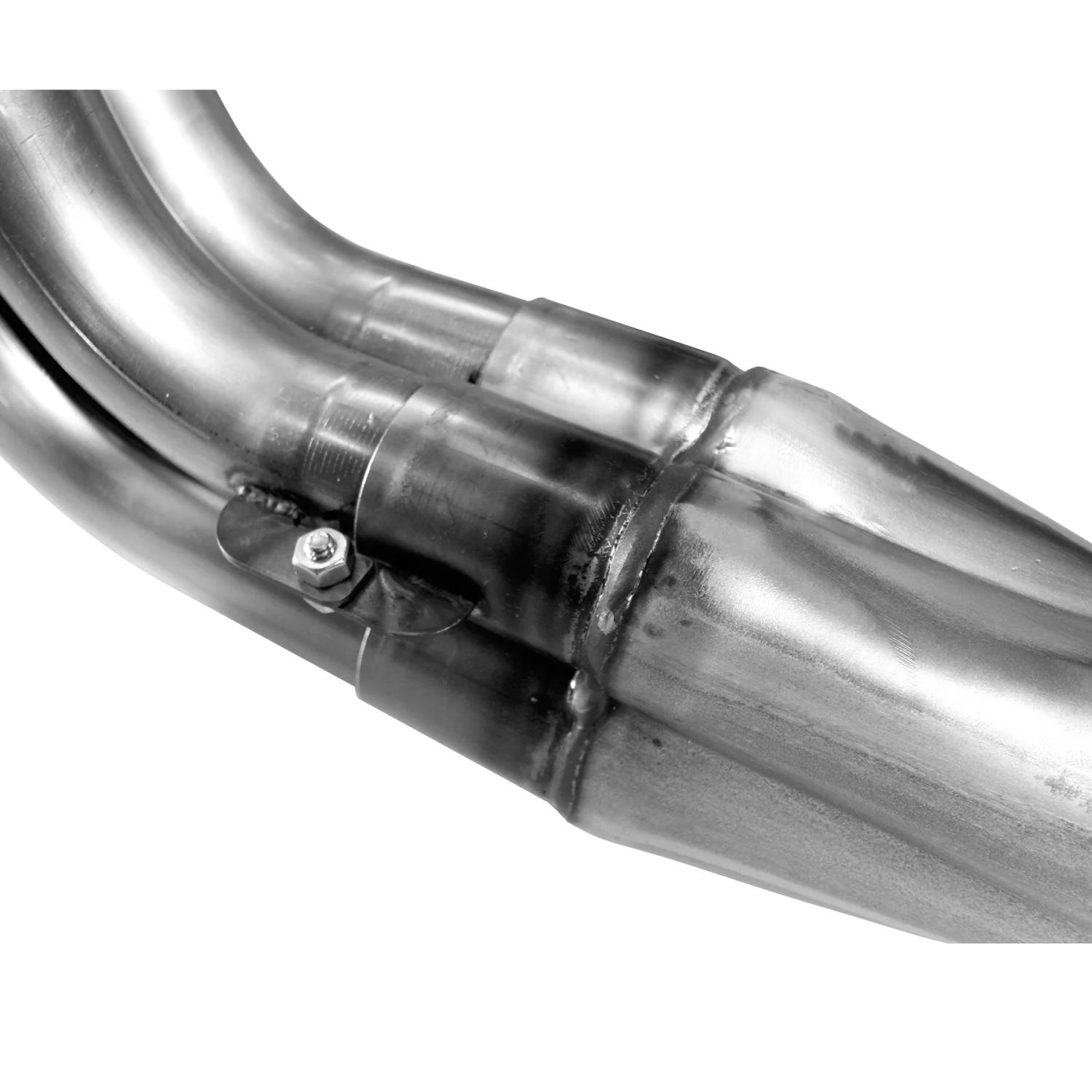 1-7/8" x 3-1/2" Stainless Headers with Adapter Kit. 351 SBF in a Fox Body. - Image 7