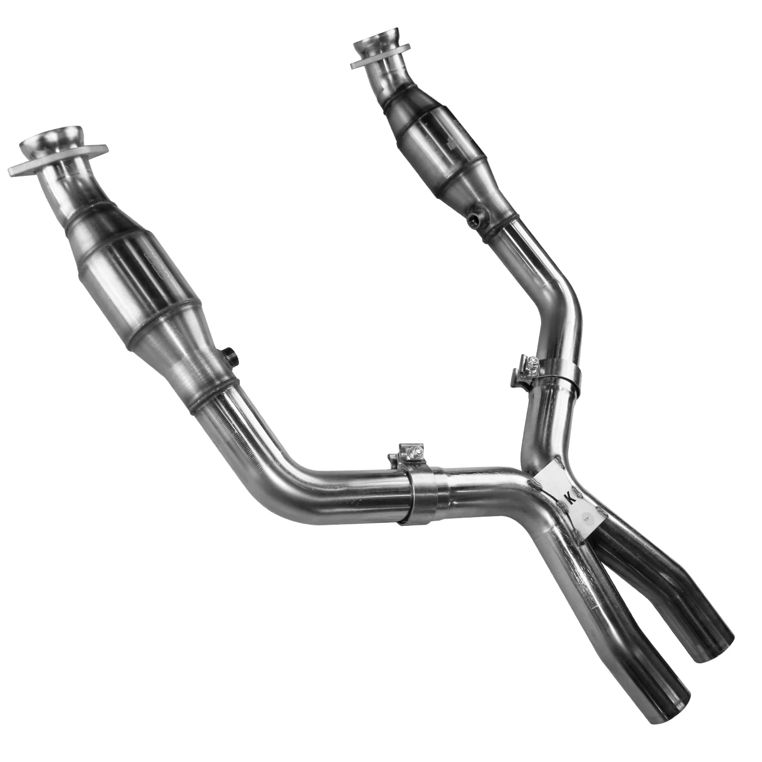 2-1/2" Catted X-Pipe.  2005-2010 Mustang GT 4.6L 3V. Requires Kooks Headers. - Image 3