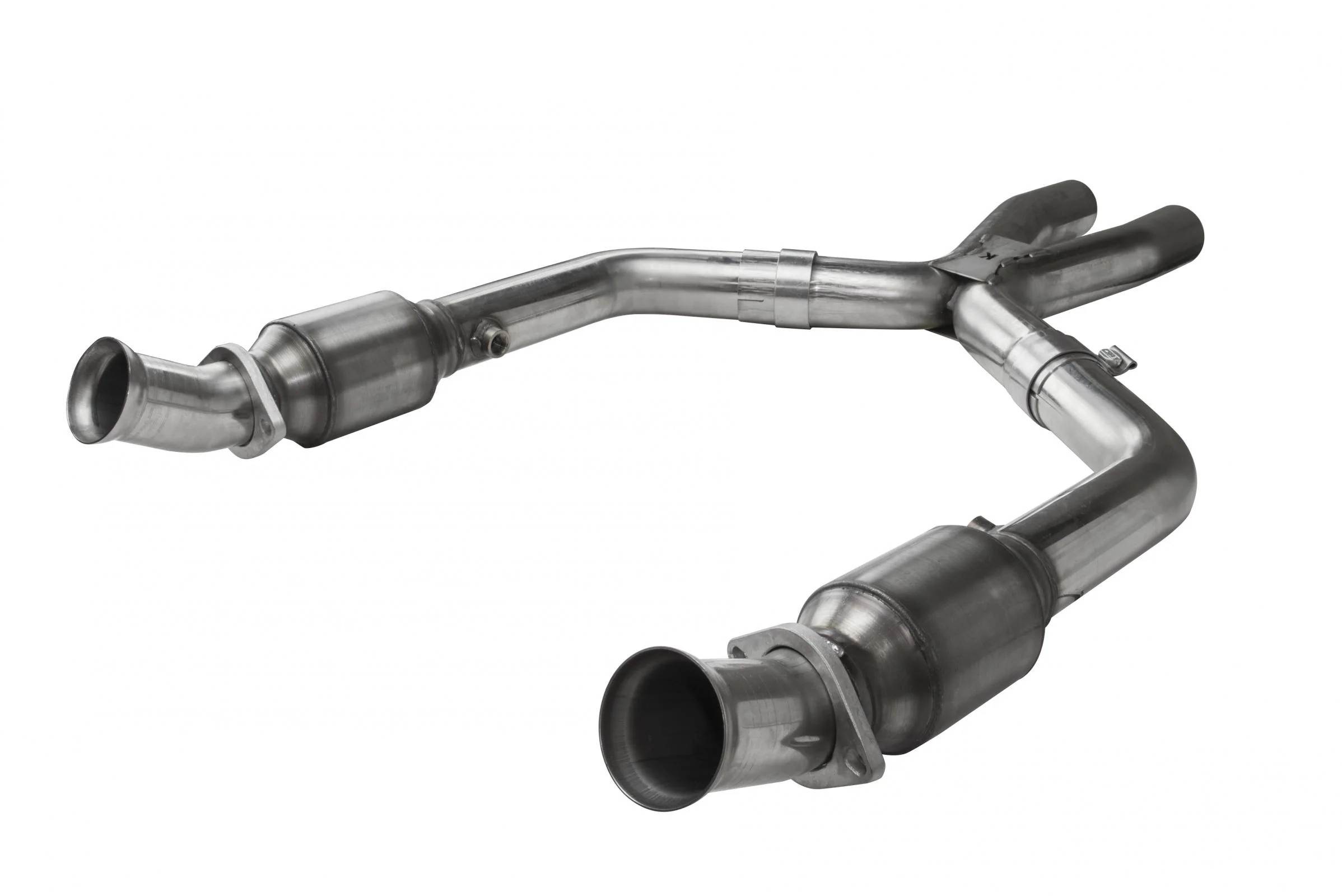 1-5/8" Header and GREEN (X) Connection Kit. 2005-2010 Mustang GT 4.6L 3V - Image 3