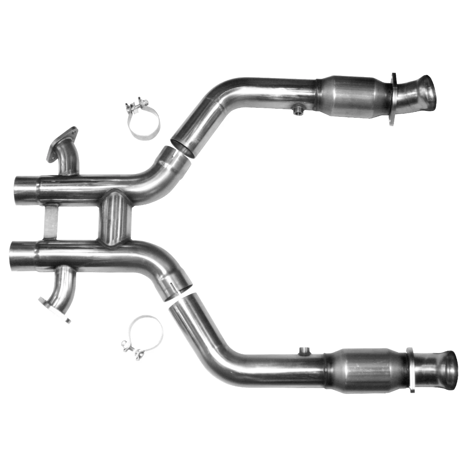 1-3/4" Header and Catted (H) Connection Kit. 2012-2013 302 Boss Mustang 5.0L - Image 3