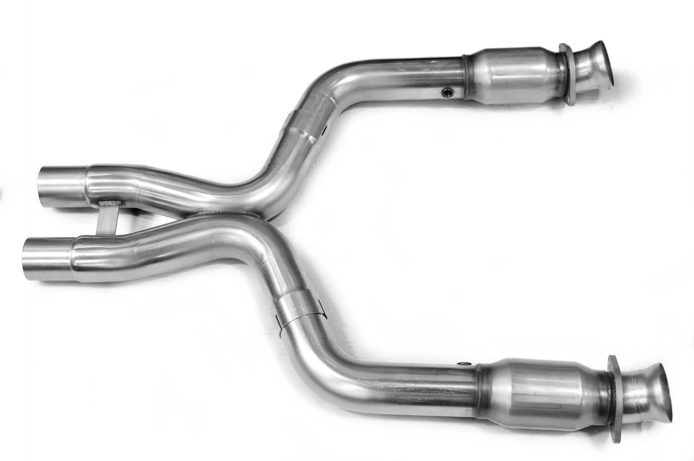 1-3/4" Header and GREEN (X) Connection Kit. 2011-2014 Shelby GT500 5.4L/5.8L 4V - Image 2