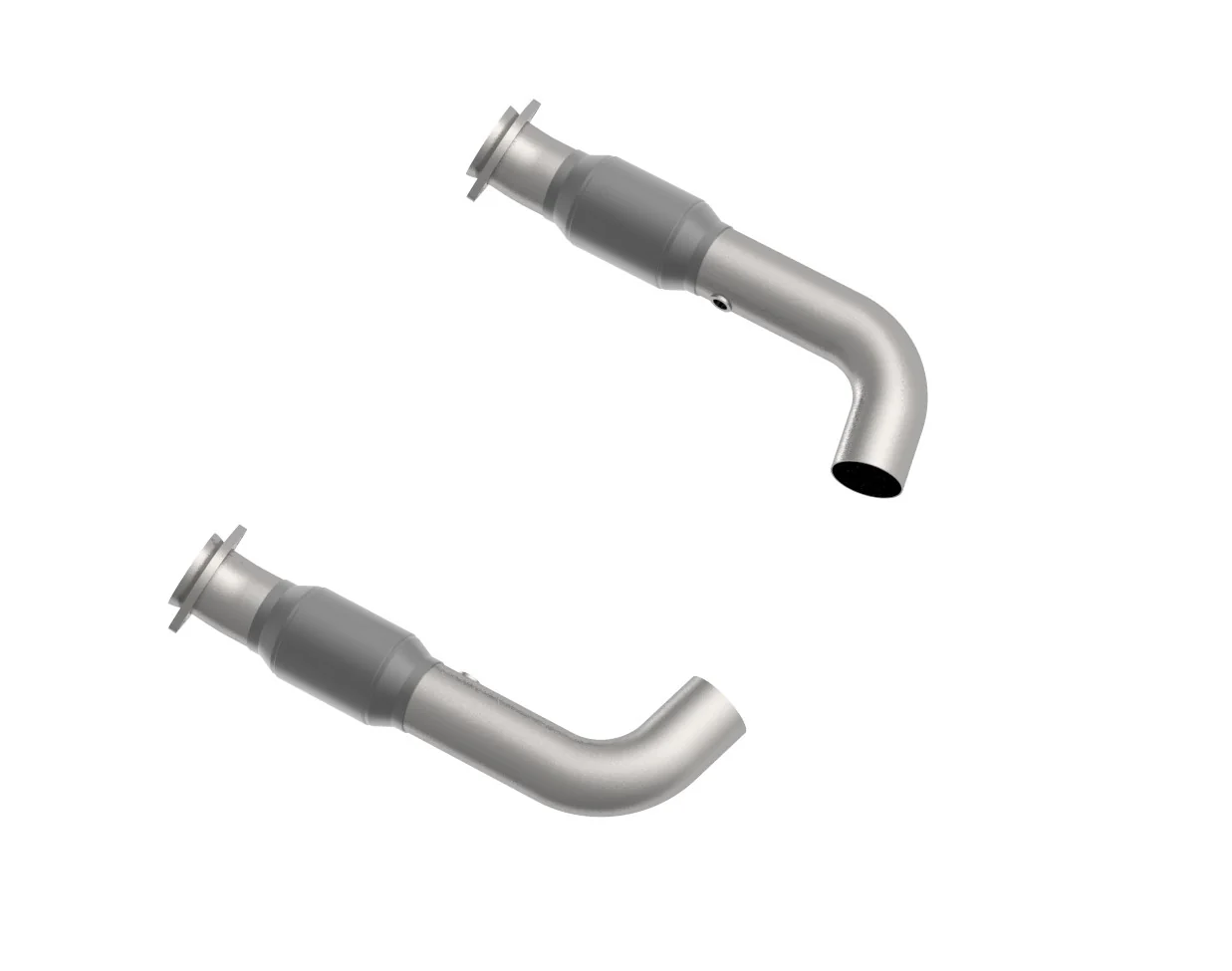 3" SS Catted Connection Pipes. 2015-2026 Mustang GT 5.0L. - Image 2