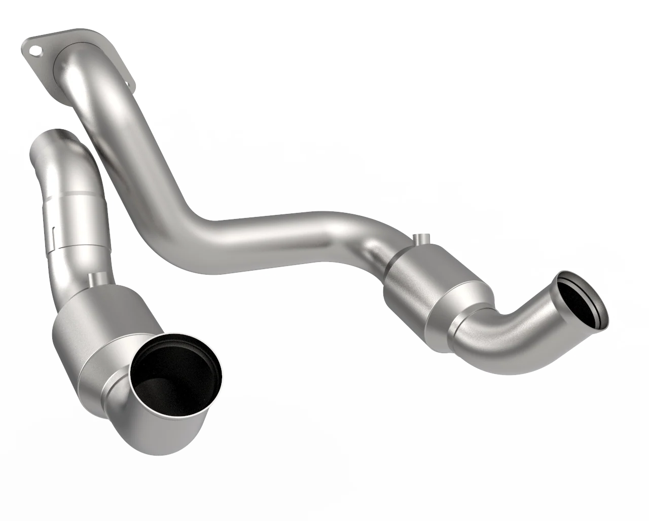 3" SS GREEN Catted OEM Connections. 2020+ F250/F350 Super Duty 7.3L - Image 2