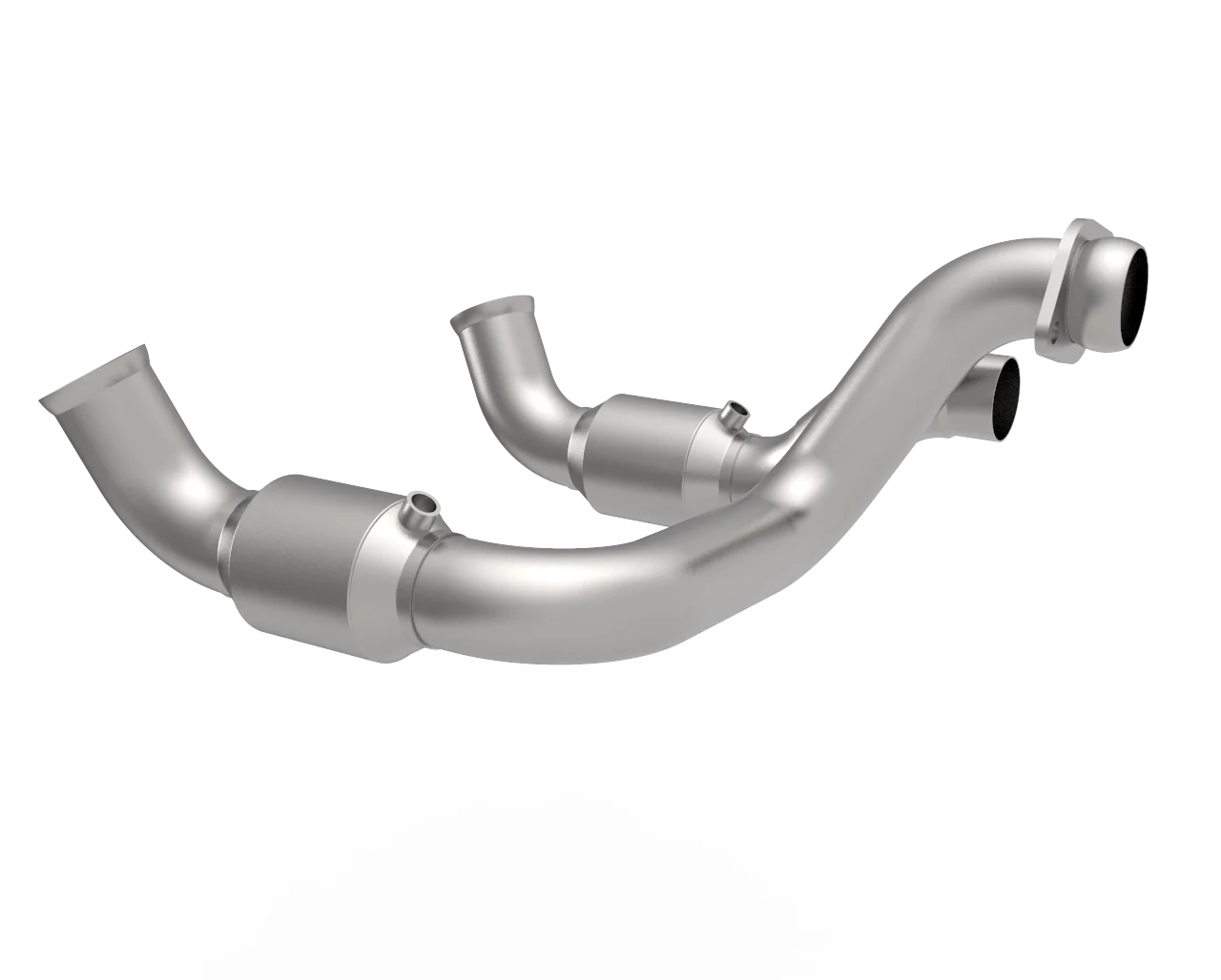 2" Header & GREEN Catted Connection Kit. 2020+ F250/F350 Super Duty 7.3L - Image 4