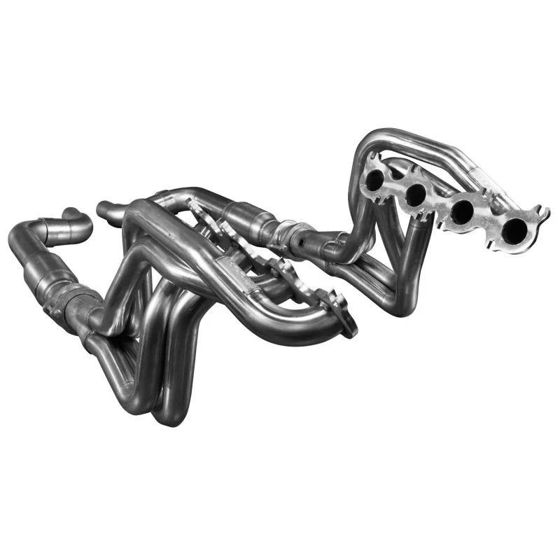 2" Stainless Headers & GREEN Catted Conn. Kit. 2015-2026 Mustang GT/D.H. 5.0L.