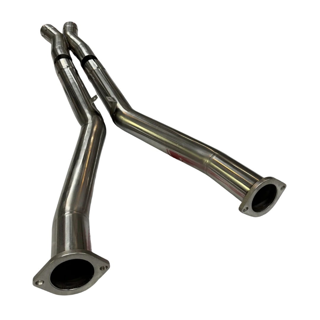 Full 3" SS Catted X-Pipe. 1997-2004 Corvette. Requires Kooks Headers. - Image 3