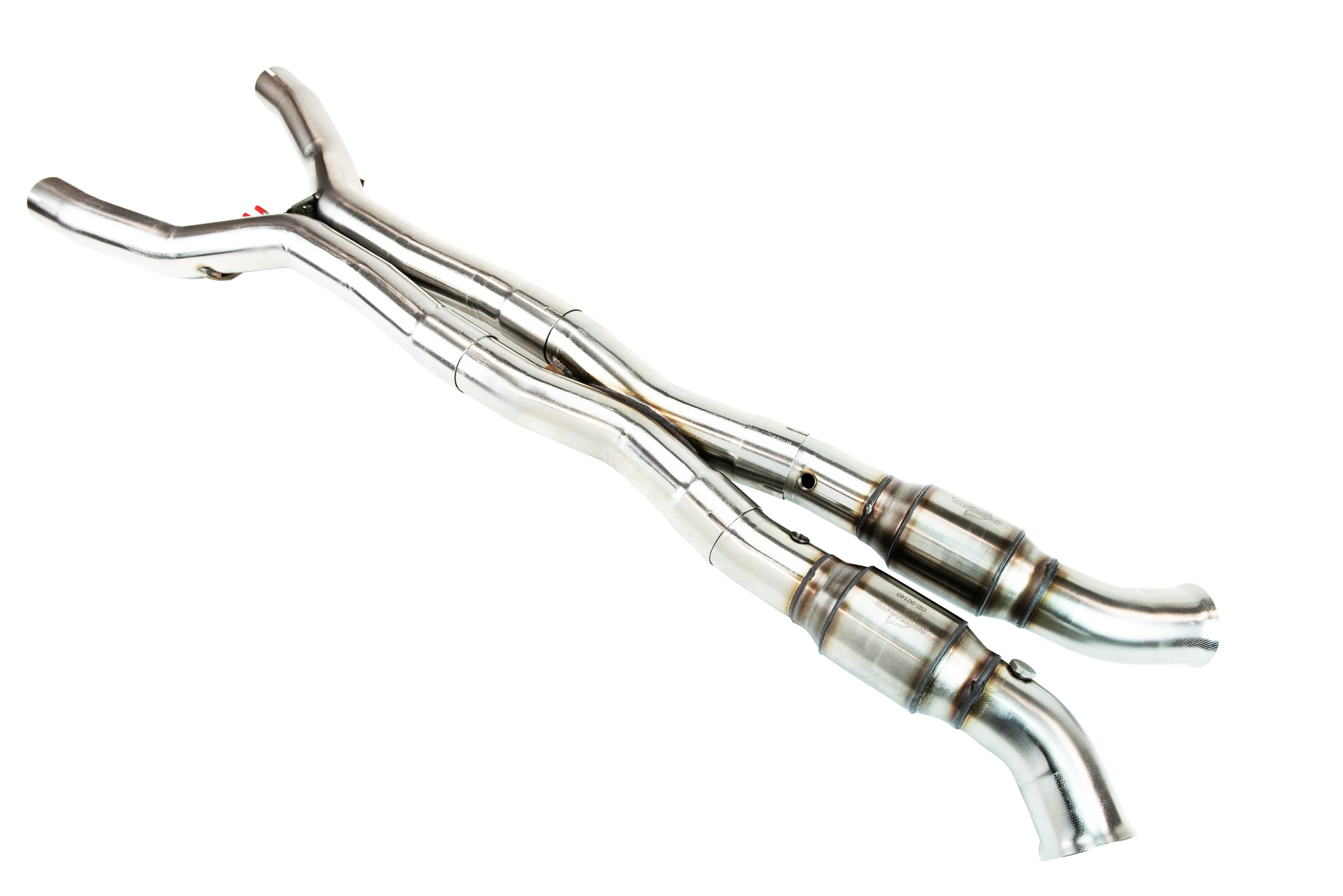 1-7/8" x 2" Header and Catted Connection Kit. 2014-2019 Corvette LT1 6.2L - Image 2