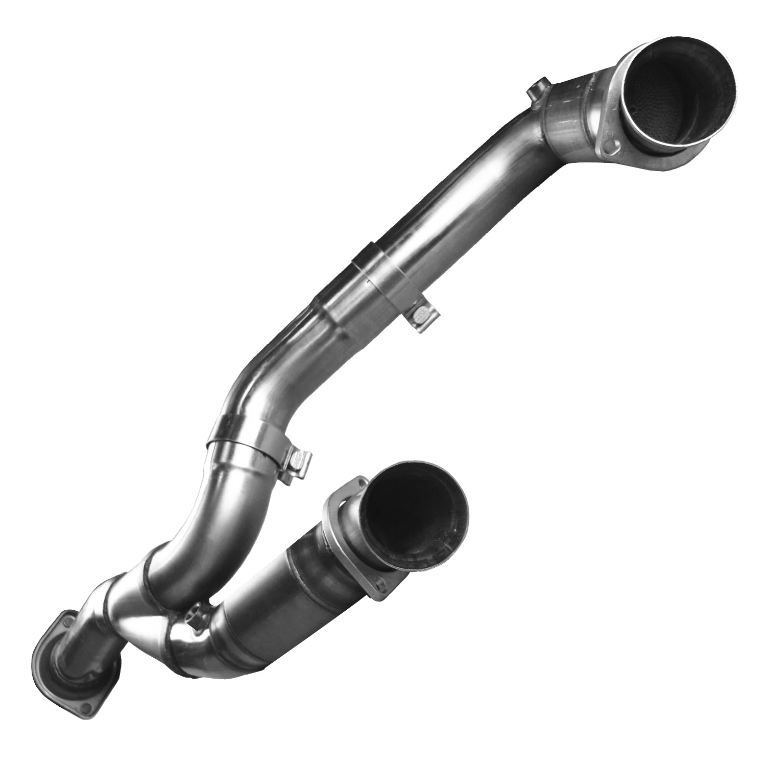 3" Stainless Competition Only Y-Pipe. 1999-2006 GM Truck/SUV 4.8L/5.3L. - Image 3