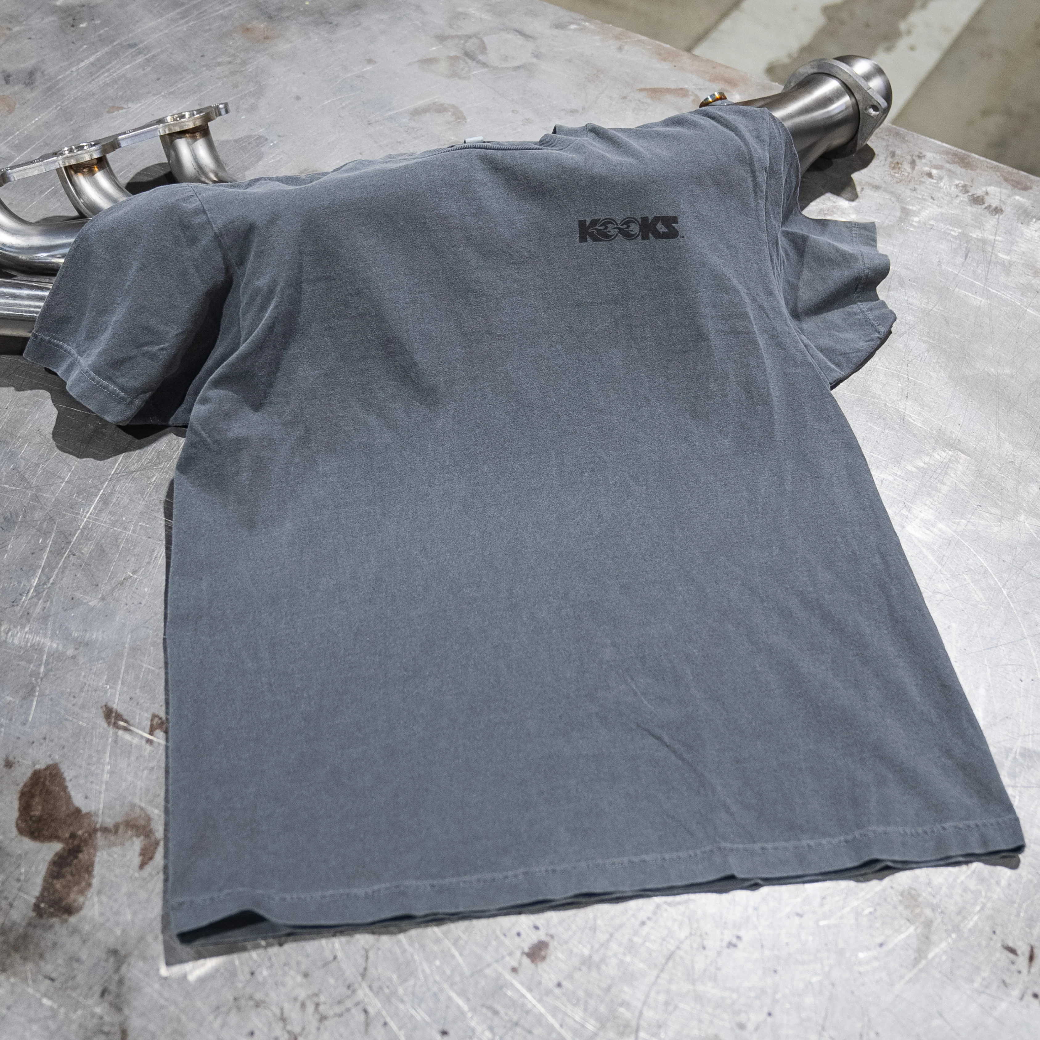 KOOKS is Everywhere T-Shirt – Grey (Misprints) - Image 6