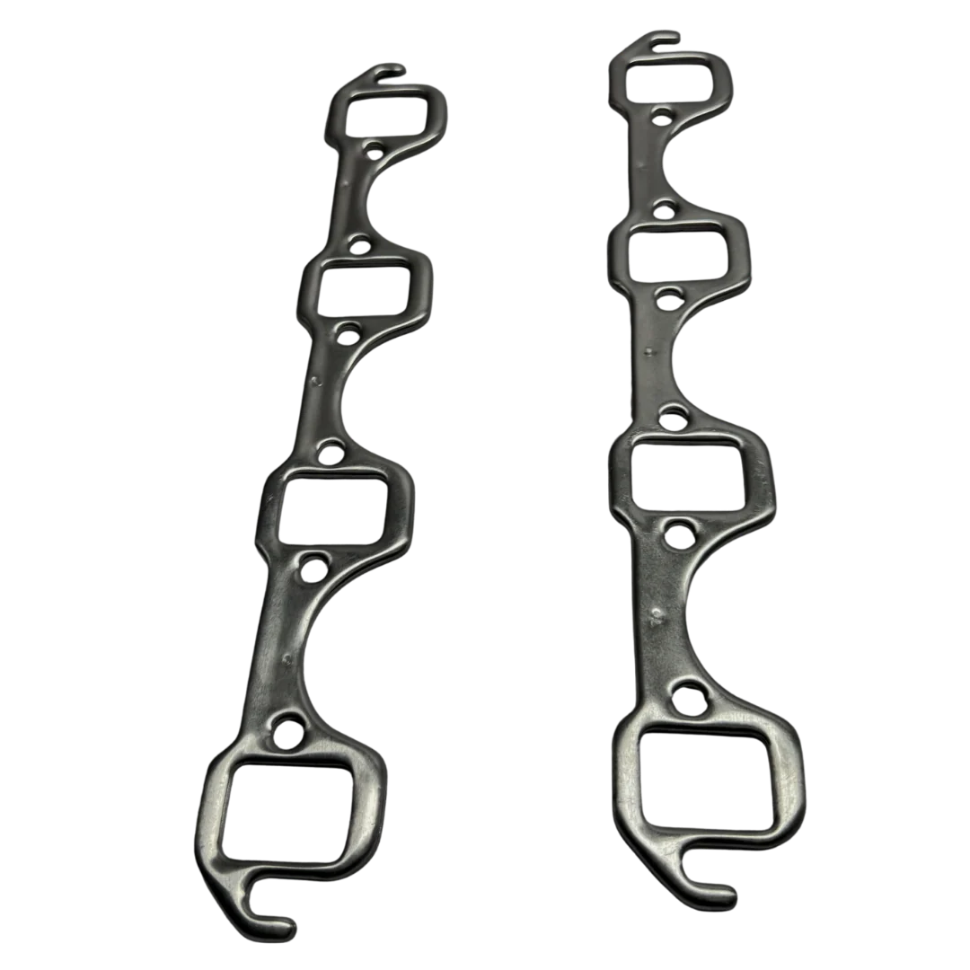 Small Block Ford -Stock Bolt Pattern Header Gasket - Multi-Layer Aluminum